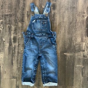 Oshkosh blue denim overalls